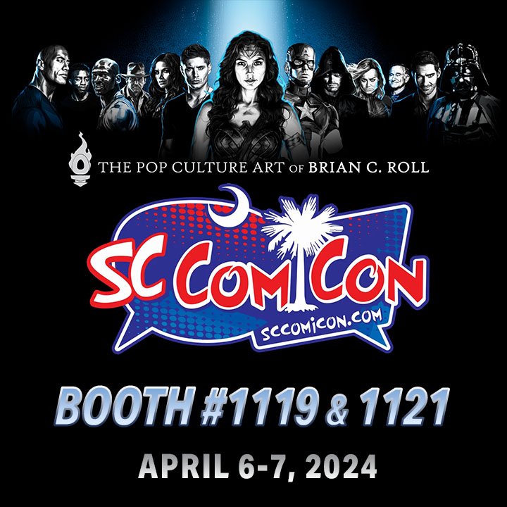 Brian C. Roll, Odyssey Art (@artofbriancroll) on Twitter photo Come see me this weekend at <a href="/SCComicon/">SC Comicon</a> in Greenville! This show is always a good time and I have met some great people here over the years.
I'll be in my double-wide, parked in aisle 1100, booth 1119 & 1121!
Hope to see everyone this weekend!
#sccomicon #sccomicon2024 Come see me this weekend at <a href="/SCComicon/">SC Comicon</a> in Greenville! This show is always a good time and I have met some great people here over the years.
I'll be in my double-wide, parked in aisle 1100, booth 1119 & 1121!
Hope to see everyone this weekend!
#sccomicon #sccomicon2024