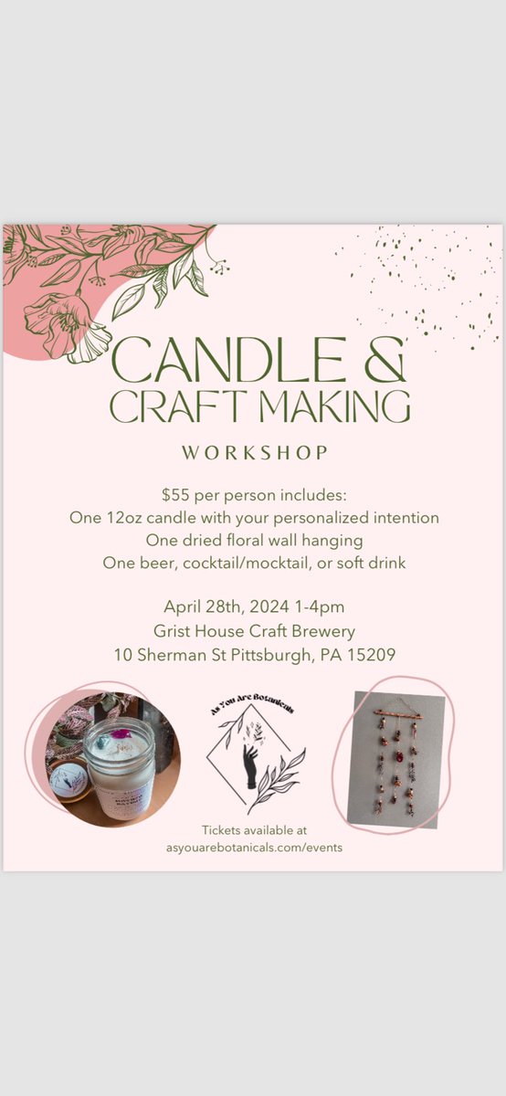 SnakeHaberman2's tweet photo. Purchase your tickets at:
https://t.co/pYCa7NTw3Q 
#candles #Spring2024 https://t.co/HE0JPDuF0t