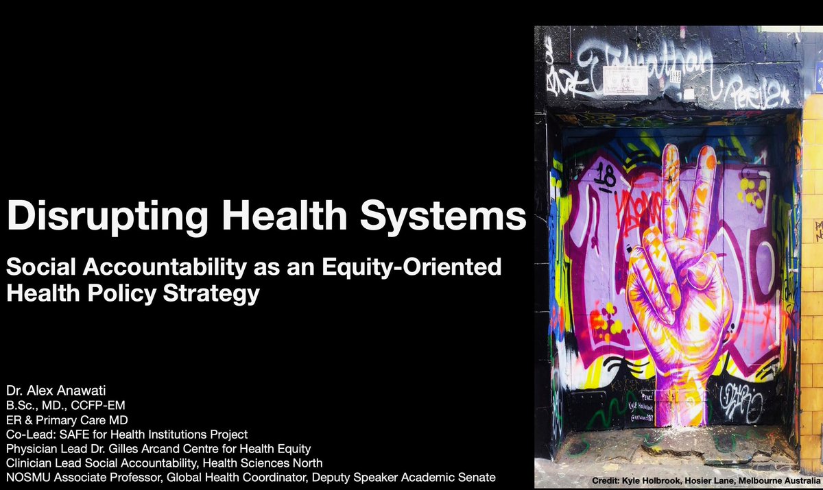 Been doing a lot of these presentations lately…

A positive sign that times are changing!

You can’t work in #healthcare without a #HealthEquity strategy anymore! 🙌

Well, you could, but that would be a straight up injustice! 👎