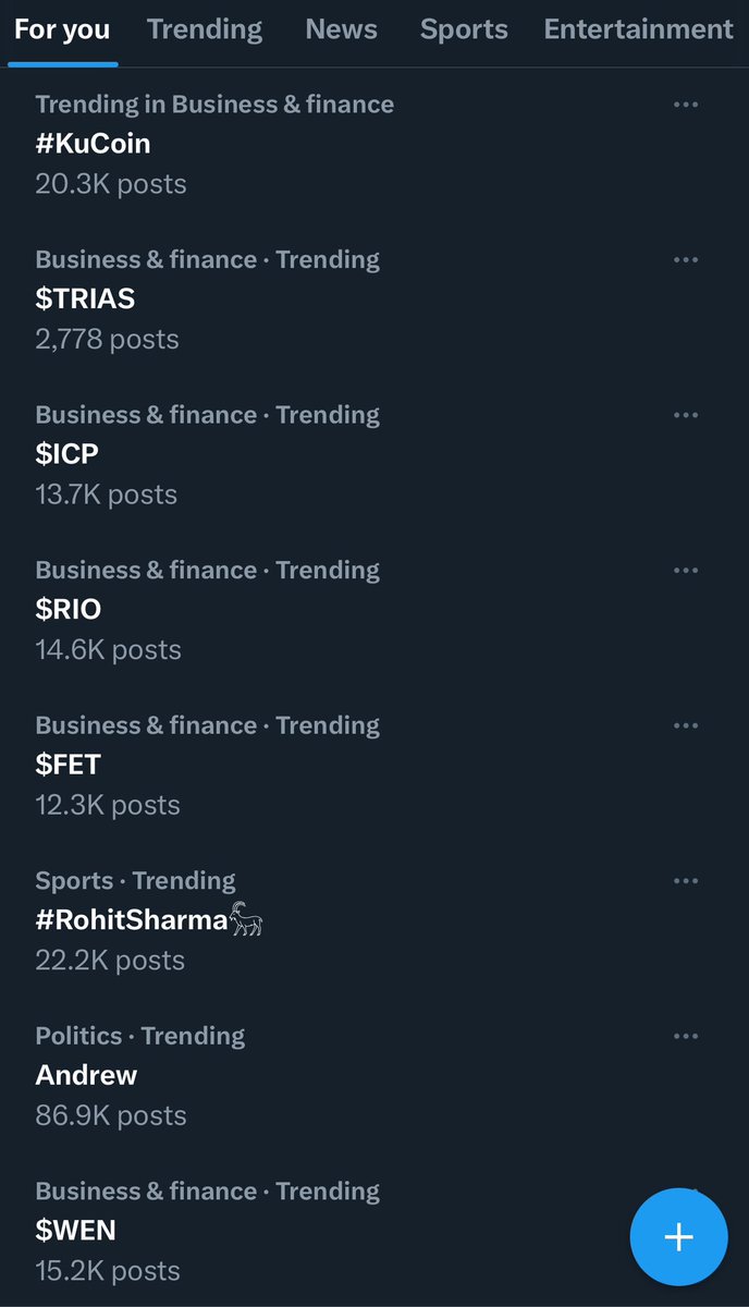 InvestMh's tweet photo. How is $TRIAS been the top trending on X since last night and still has a tiny market cap. Makes 0 sense, this thing is surely being suppressed. Way too much noise without the upside https://t.co/nhwP7aryUX