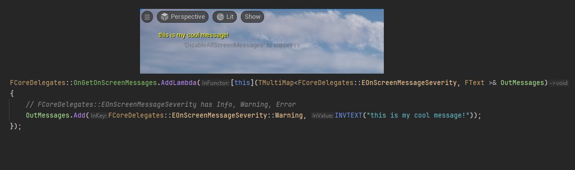 QUANDINI_'s tweet photo. Ever wanted to add a custom editor viewport stat message in #UE5? https://t.co/BcruInFm0m