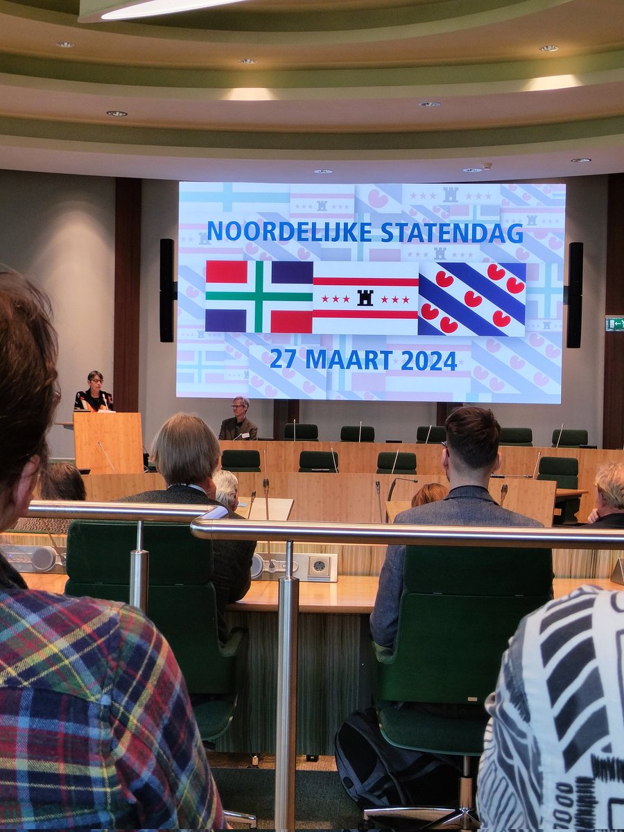 Vandaag zijn devolksvertegenwoordigers van de provincie Drenthe, Groningen en
Fryslân bij elkaar voor de jaarlijkse Noordelijke Statendag.