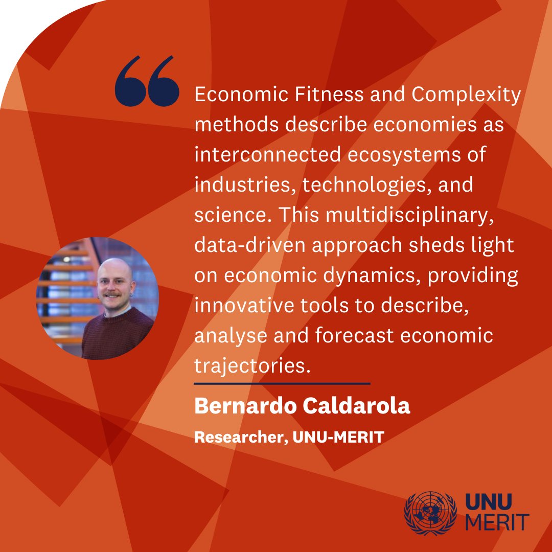 Explore the potential of a new multidisciplinary approach that's shaping economic policy and promoting sustainable economic growth 💸

12 days left to apply to our Economic Fitness &amp; Complexity Summer School!

📅 8-12 July
⏰ Application deadline: 7 April
 bit.ly/EFCschool