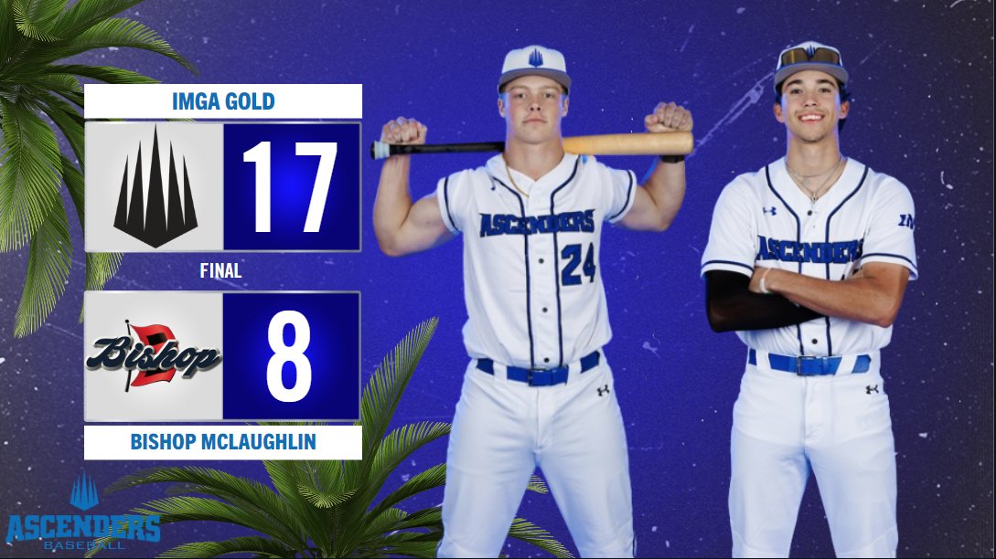 IMG Academy Baseball (@imgabaseball) on Twitter photo Tuesday 3/19
IMGA Gold traveled to Bishop McLaughlin and put on an offensive display exploding for 18 hits! <a href="/PerezSebastian_/">Sebastian Perez</a> led the way going 4-5 with 2 doubles, a homerun and 4-RBI's. <a href="/_Natelynn/">Nate Lynn</a> matched Perez with 4-hits, 2 doubles, and a HR of his own.
<a href="/IMGAcademy/">IMG Academy</a> Tuesday 3/19
IMGA Gold traveled to Bishop McLaughlin and put on an offensive display exploding for 18 hits! <a href="/PerezSebastian_/">Sebastian Perez</a> led the way going 4-5 with 2 doubles, a homerun and 4-RBI's. <a href="/_Natelynn/">Nate Lynn</a> matched Perez with 4-hits, 2 doubles, and a HR of his own.
<a href="/IMGAcademy/">IMG Academy</a>