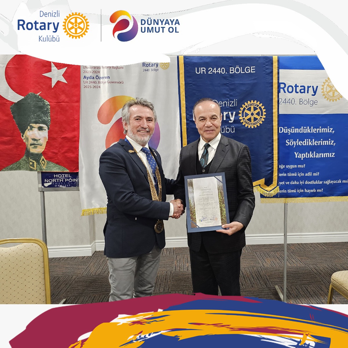 sunumu bizlerle paylaştığı için  teşekkür ediyoruz.

'Dünyaya Umut Ol!'

@Rotary
#RotaryInternational #dünyayaumutol
#CreateHopeInTheWorld2023 #denizlirotarykulübü