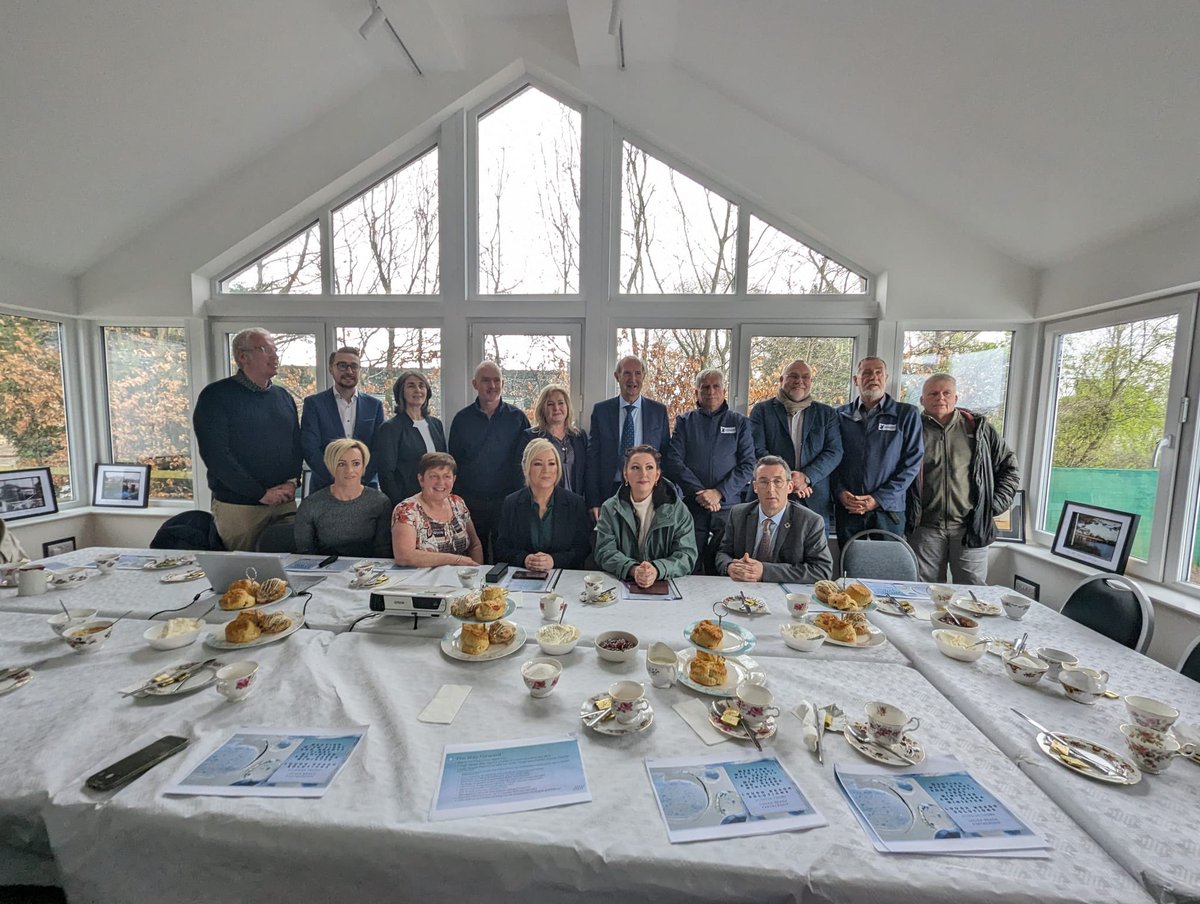 Lough Neagh Partnership was delighted to welcome The First Minister, Deputy First Minister and Environment Minister to a meeting to discuss the solutions for Lough Neagh. We look forward to a partnership approach in addressing the issues of Lough Neagh going forward.