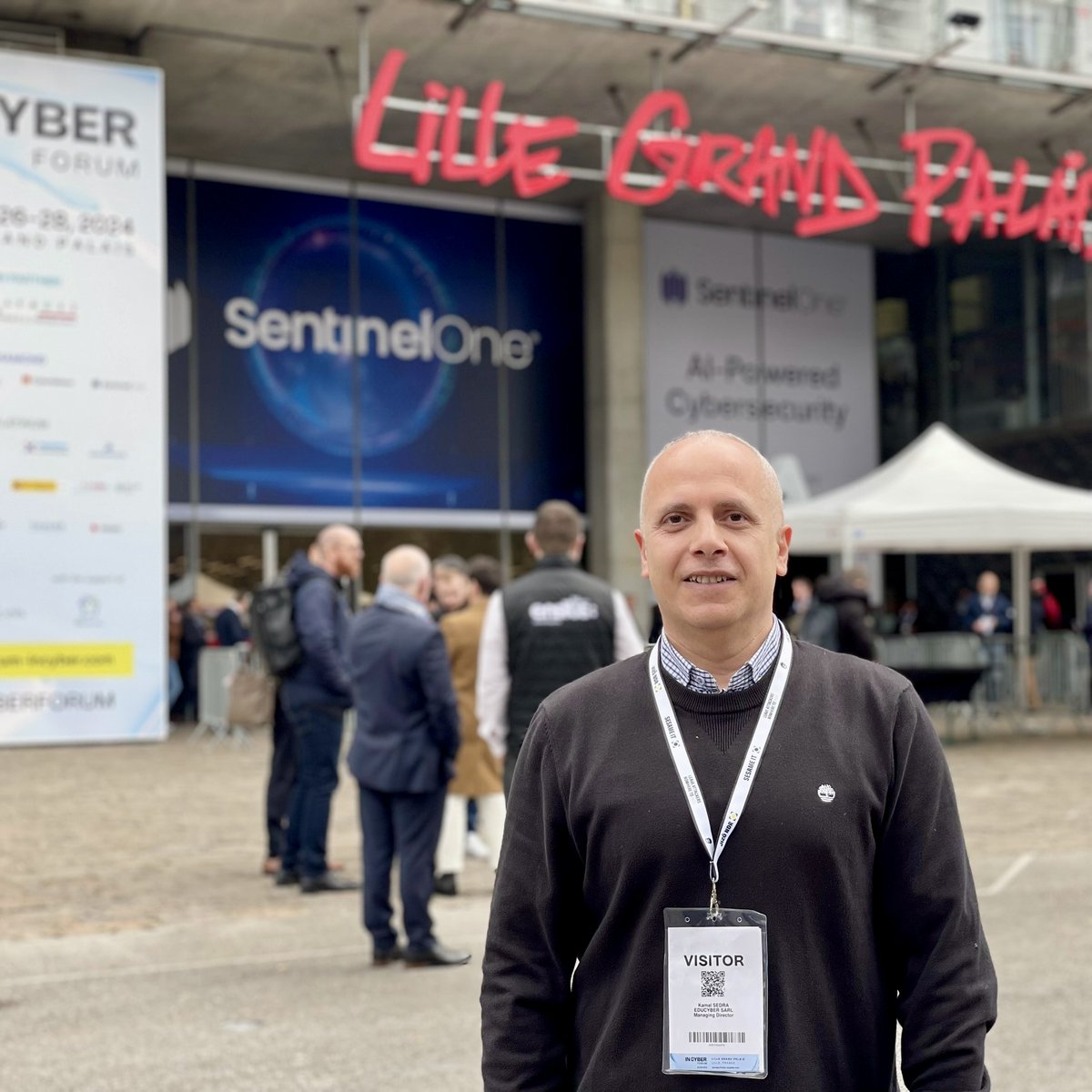 KmSedra's tweet photo. On the hunt for innovative cyber tools &amp; partnerships at the Forum InCyber Europe in #Lille, #France
If you're here too, let's connect!

#ForumInCyber2024 #AI #CyberSecurity #eduCYBER https://t.co/PM1fvecsAt