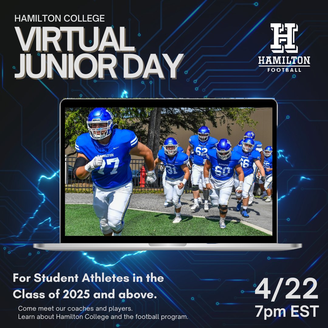 Our second virtual junior day is less than a month away! Join us on Monday 4/22 to learn more about our program and school. Sign up here: forms.gle/FxGVAkiMtJuQgR…