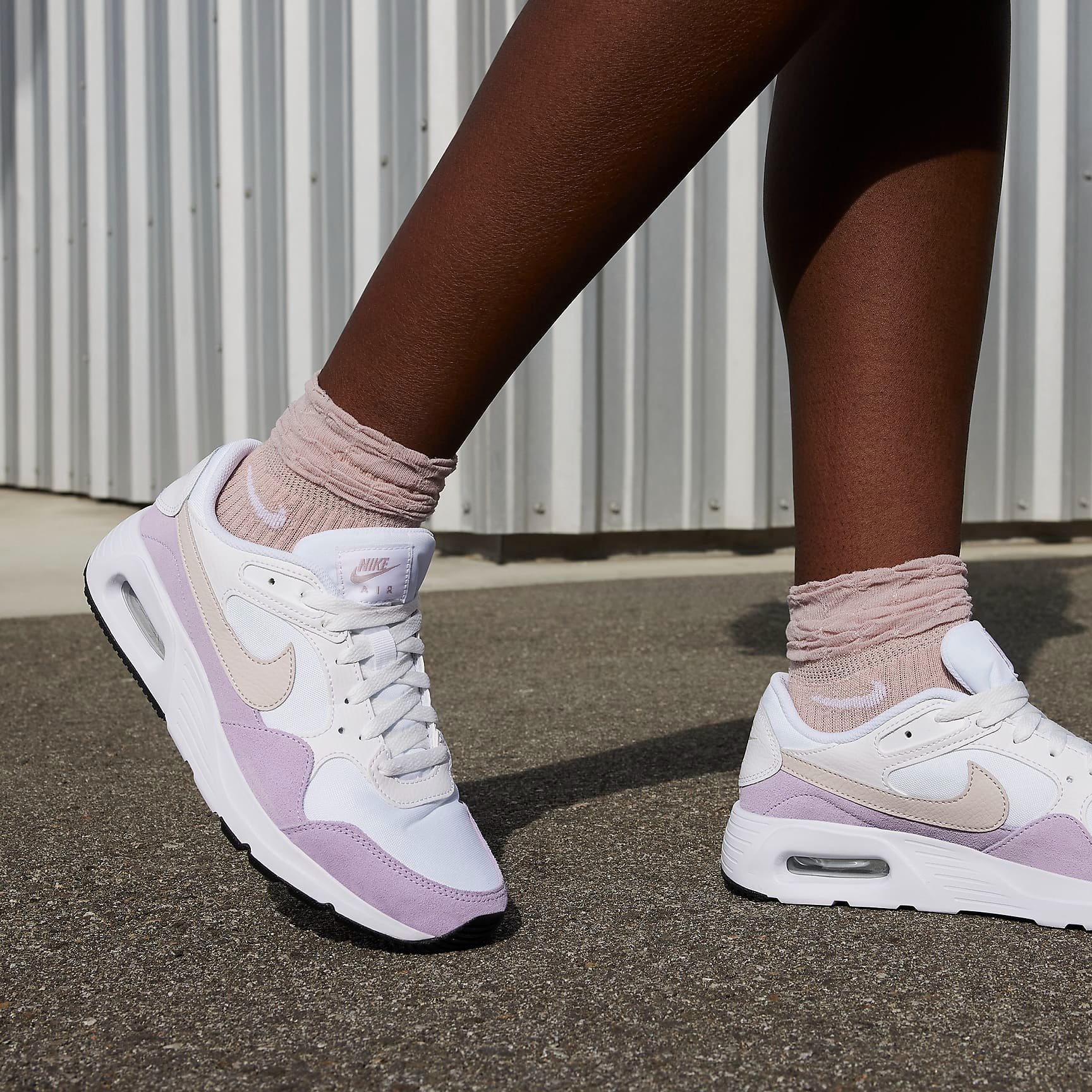 SNKR TWITR on X AD WMNS Nike Air Max SC White Violet Mist Shop https t ttHDJGG8ze https t CabHXObBrr X
