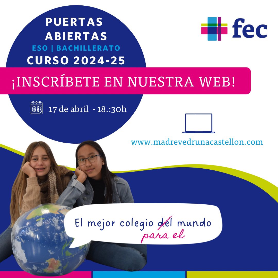 Vedruna Castellón tweet media