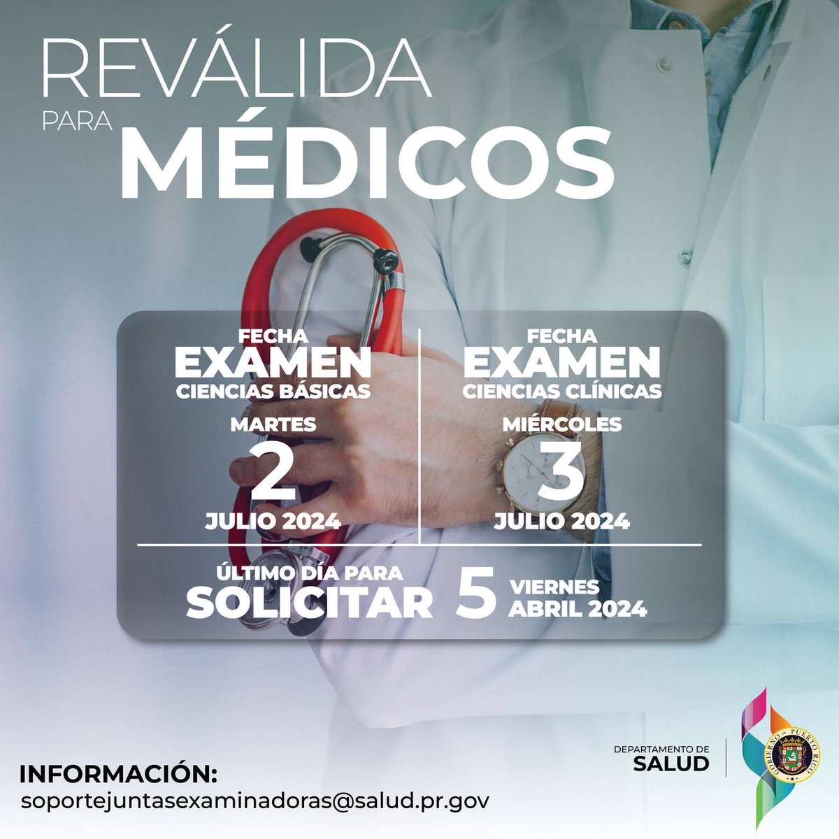 desaludpr's tweet image. Atención a todos los aspirantes a tecnólogos dentales. El último día para solicitar el examen de reválida de tecnólogos dentales es el 3 de abril de 2024. 

Los formularios para la solicitud están disponibles en salud.pr.gov/tecnologos_den….