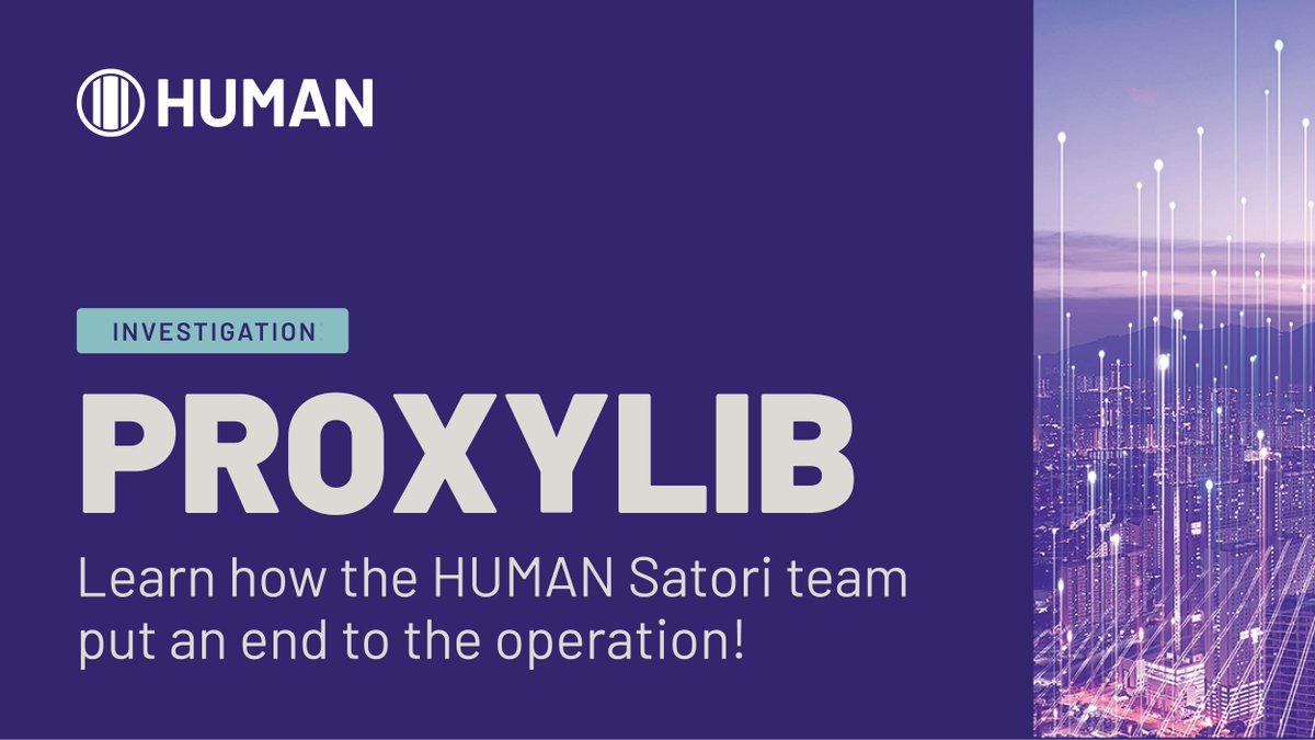 The newest investigation by HUMAN's Satori team shows the pervasiveness of residential proxy networks and calls out what fraudsters can do when they're not being traced. Read our breakdown: bit.ly/3VzJMkD #KnowWhosReal