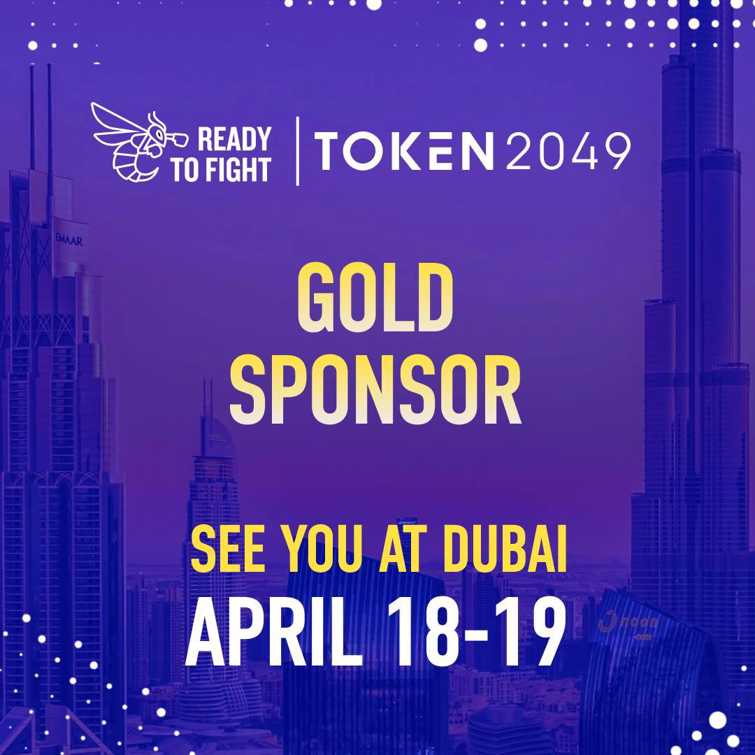 #ReadyToFight will light up @token2049 as a Gold Sponsor! 📆 When: 18-19 April 2024 📍 Where: Dubai Why it's a big deal: • A prime spot for crypto's top minds • A hub for ideas Meet our dream team flying to Dubai: • Alan Duran, our CMO • David Huseinzade, CSPO • Inna…