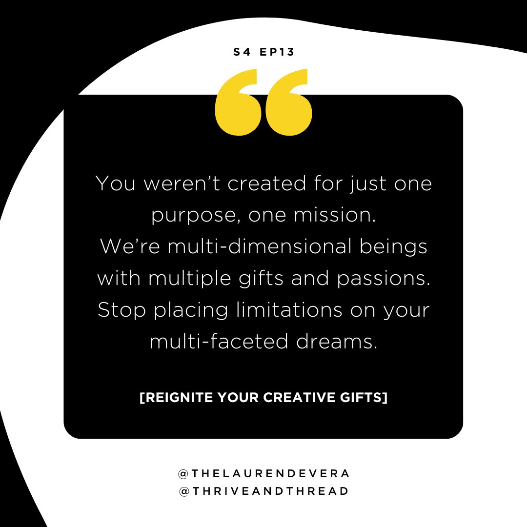 Thrive and Thread Podcast tweet media