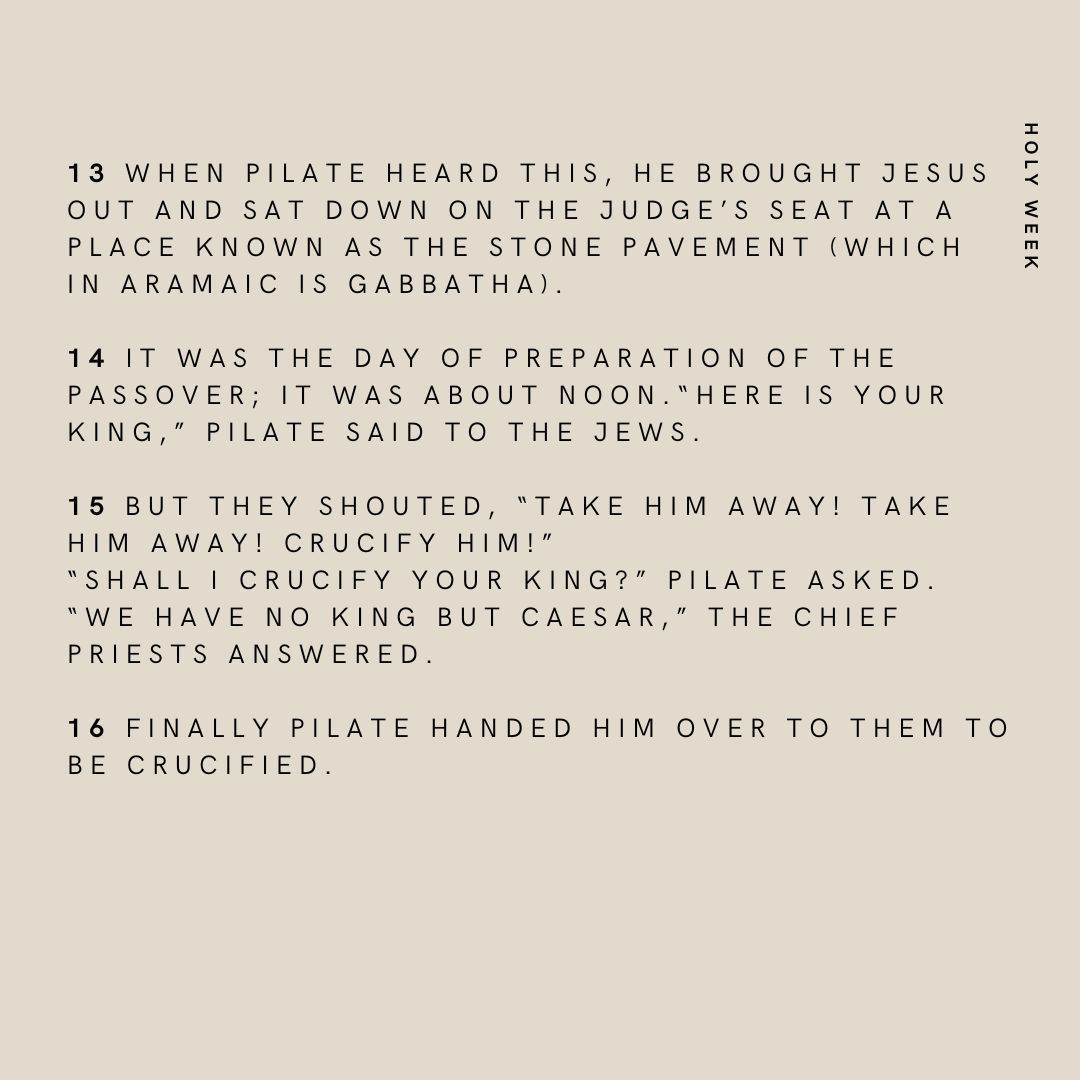 CurriculumTrak's tweet photo. The Story of Easter: A Series Part 1 - Jesus is Sentenced  

John 19: 1-16 https://t.co/izfVO8ciSu