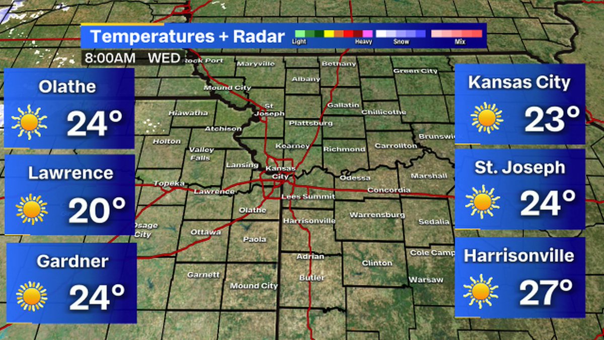 Here are the latest weather conditions around #KC #mowx #kswx #kcwx #fox4kc