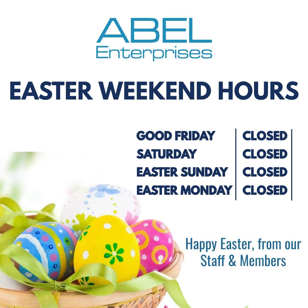 We will be closed Friday and Monday! 
Hoppy Easter from our Members, staff, and volunteers!