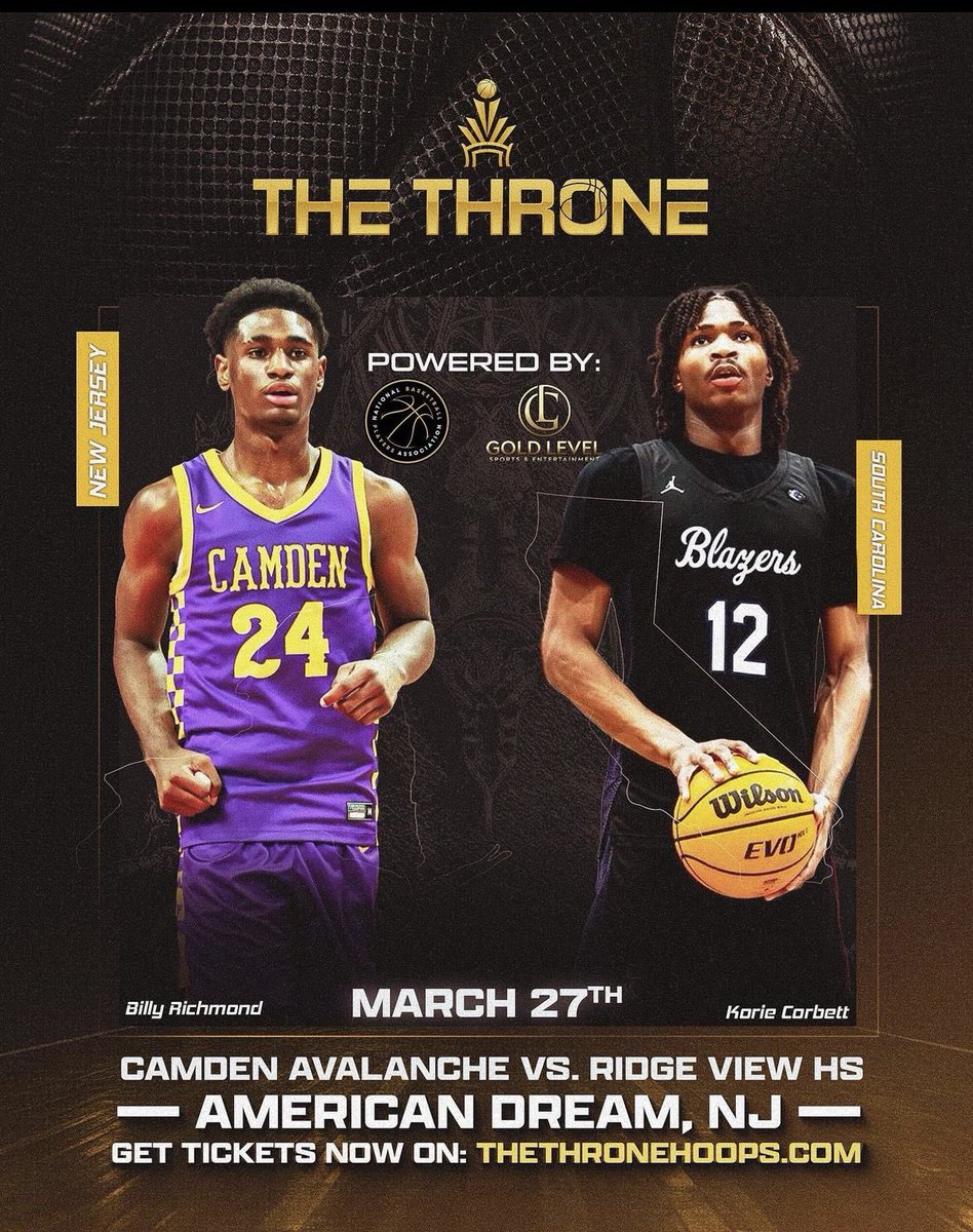 RidgeViewHoops's tweet photo. 🚨GAMEDAY🚨

⏰ 3:00 PM 

📍American Dream- East Rutherford, New Jersey 

🆚 Camden (NJ) 

#Back2Work #LifeChamps #EveryRep 

💜🐎💨 https://t.co/vfRwAteKRq