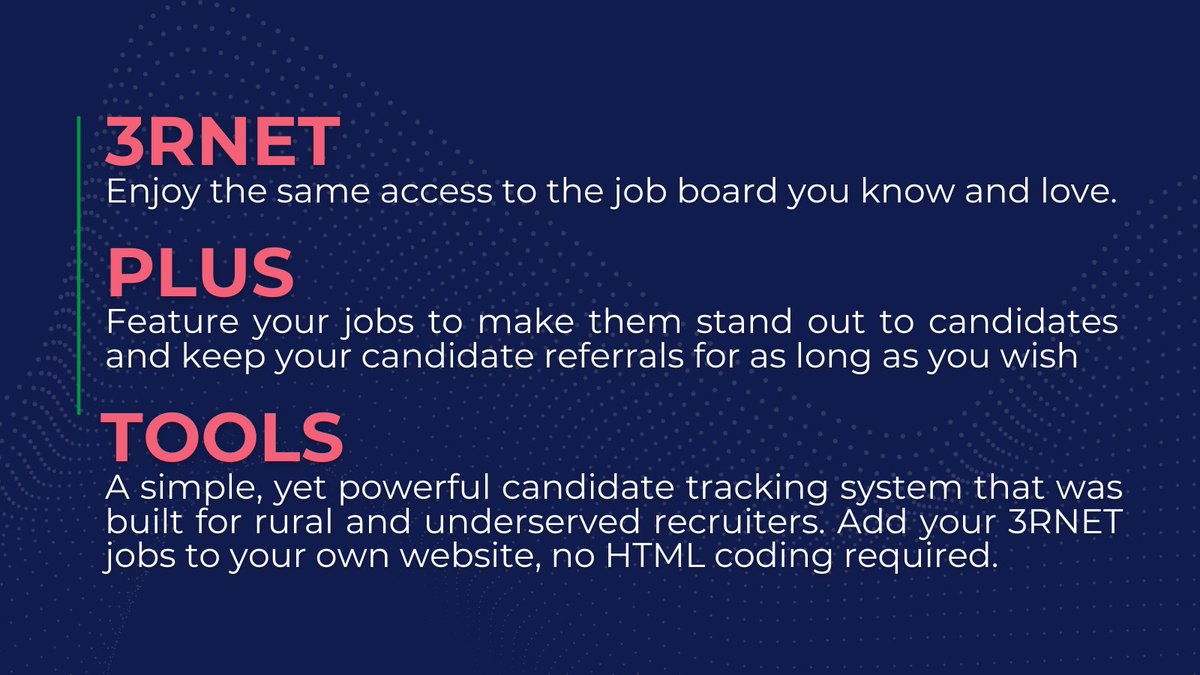 3RNET's tweet image. Do you already know and love the #3RNET you use?

If so, upgrade your account today to get the PLUS + the TOOLS.💙💚 3rnet.org