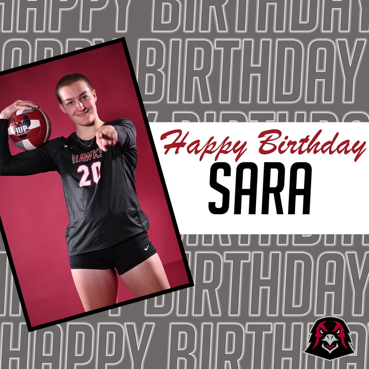 IUPVB's tweet photo. Happy Birthday @SaraFandel π
#TalonsUp #VolleyHawks #BirthdayHawk https://t.co/ytXCP908cz