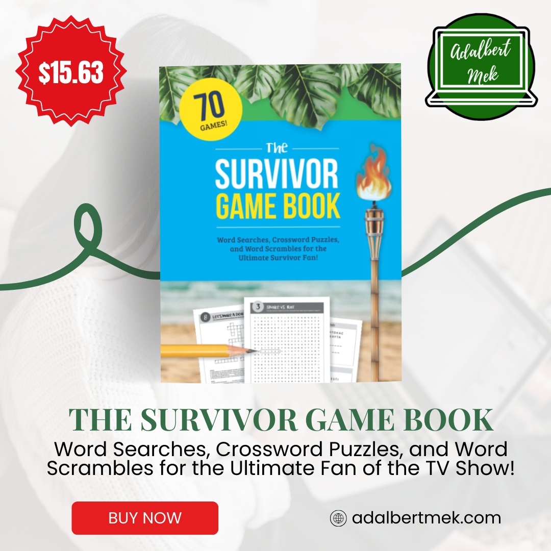 AdalbertMusemeK's tweet image. Are you ready to outwit, outplay, and outlast? Let the games begin!

Click below to Order! 
🌐adalbertmek.com/2024/02/29/the…

Visit our Website for more!
🌐adalbertmek.com Click below to Order! 

#OnlineShopping #DigitalStorefront