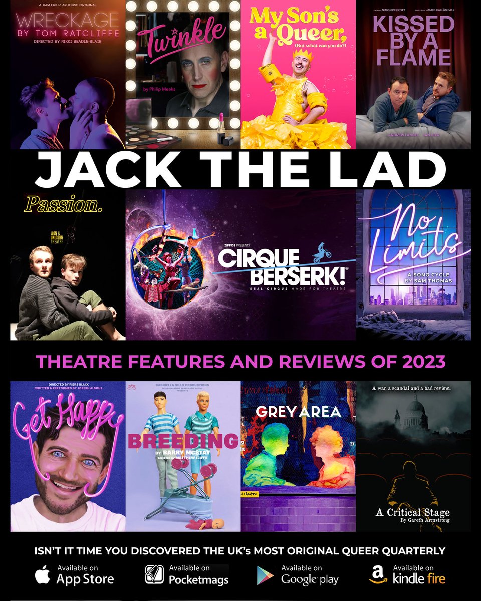 #WorldTheatreDay Live theatre has always provided us with some truly memorable moments. From the West End to fringe theatre we have watched the telling of some incredible queer stories that can only ever be seen on stage. Talented voices like these only exist with your support!