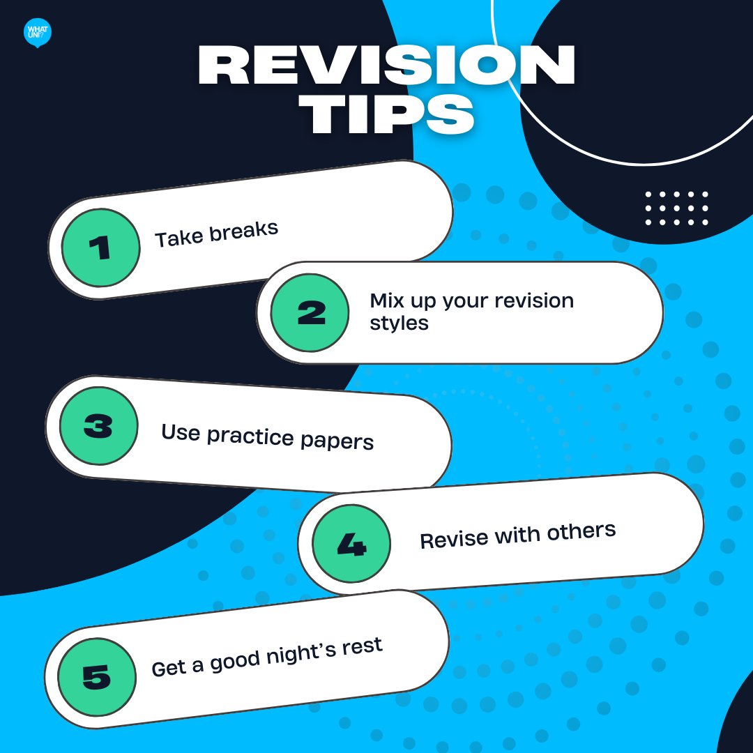 📚 Exam season is upon us! Feeling the pressure? Don't fret! Check out our latest post for some top-notch revision tips to ace those exams like a pro! 💪✨ bit.ly/43b1fle #StudySmart #ExamPrep #YouGotThis #whatuni