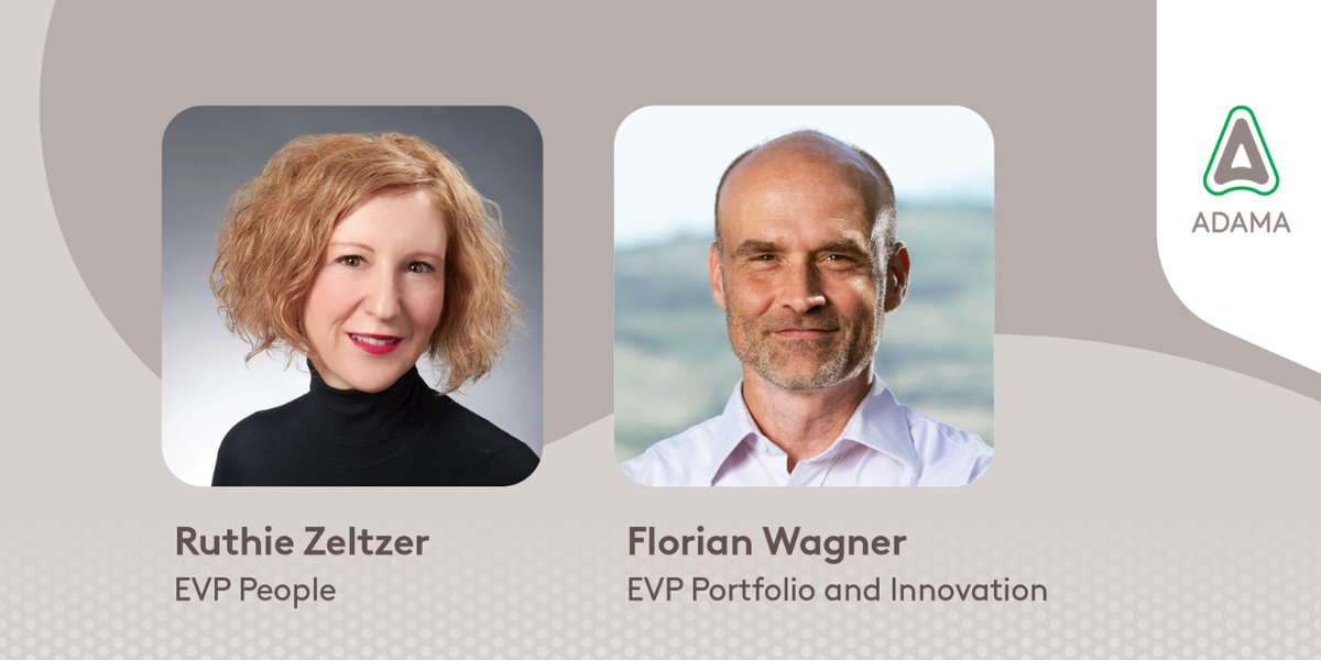 Today, we welcome to our global leadership team Florian Wagner, our new EVP Portfolio & Innovation; and, Ruthie Zeltzer, our new EVP People. We believe their experience will bring invaluable contributions for our future journey. Read more ➡️ bit.ly/43CxPN4