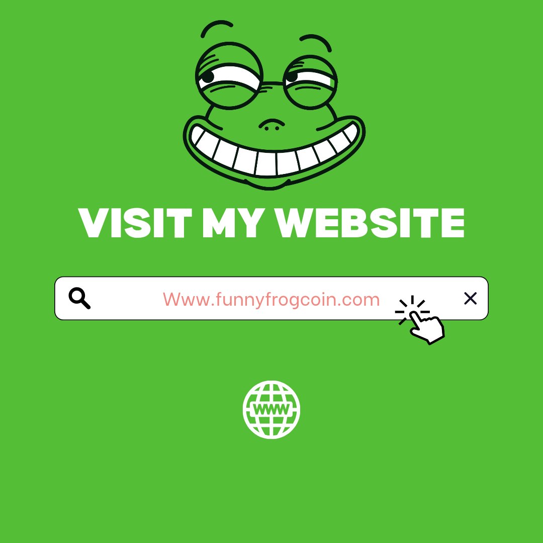 FunnyFrogcoin's tweet image. $FUNF #FUNF  #funnyfrongcoin

Funnyfrogcoin.com