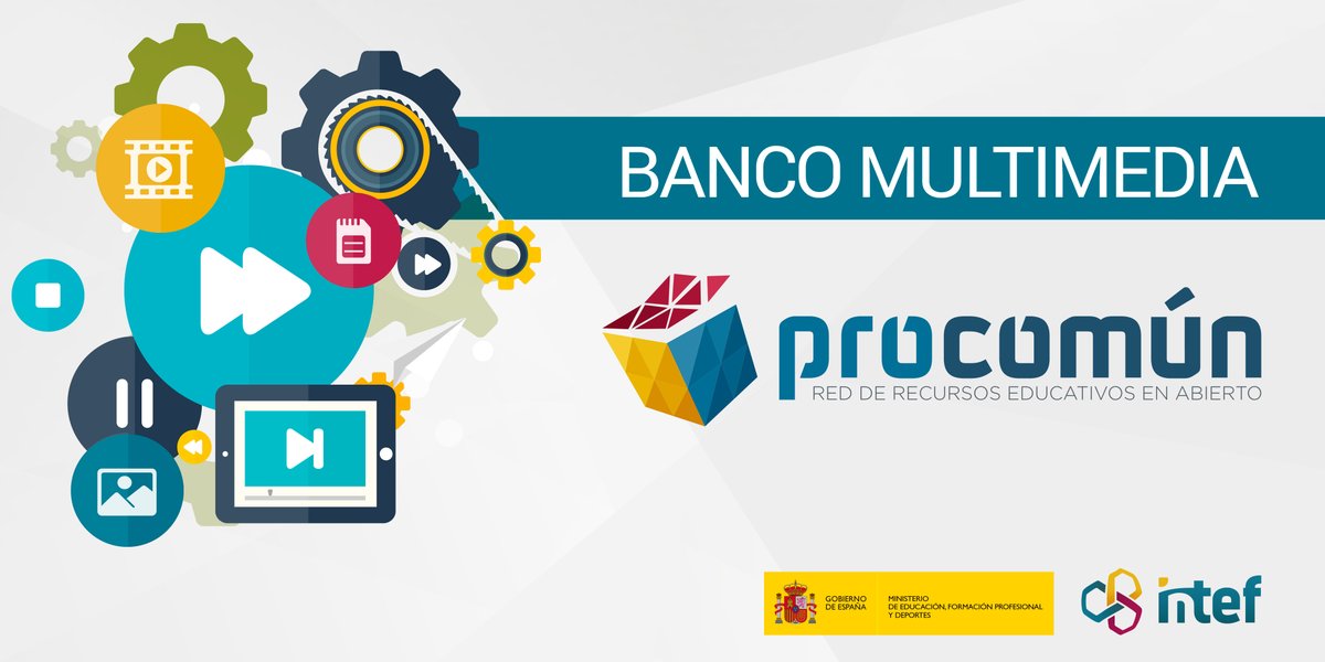 🔎Explora el #BancoMultimedia de #EduProcomún

📸Navega a través del buscador, descarga imágenes de uso libre y comparte las tuyas para enriquecer la experiencia de otros docentes

👥Sé parte de la comunidad educativa en Procomún

🔗procomun.intef.es
