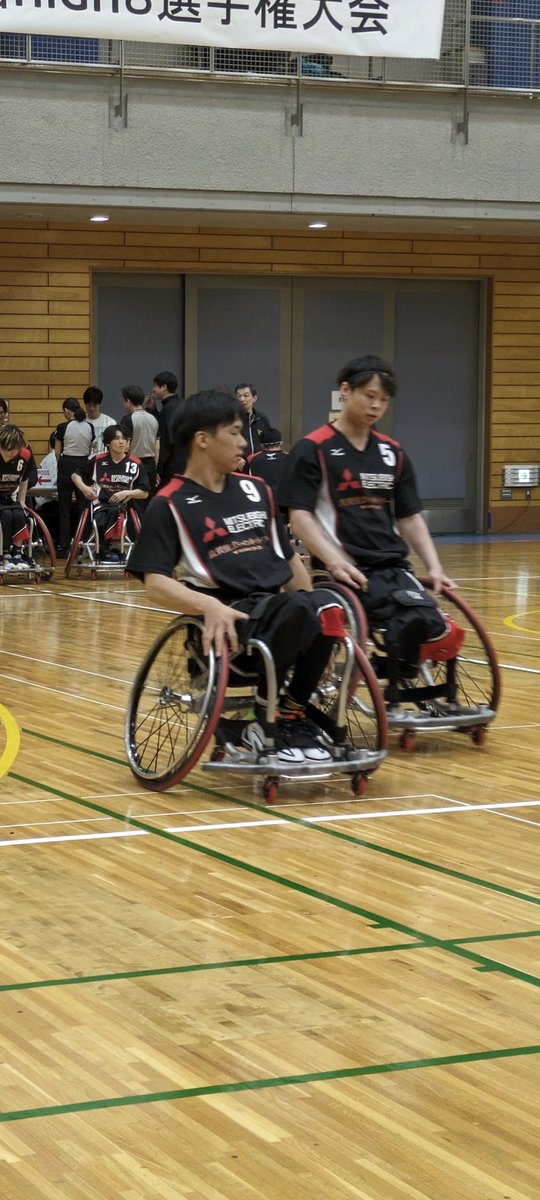 SORA94430229's tweet image. #車いすバスケ 
#車いすバスケットボール
#HIGH8
#埼玉VANGUARDS  
#丸山弘毅　選手
#宮本涼平　選手