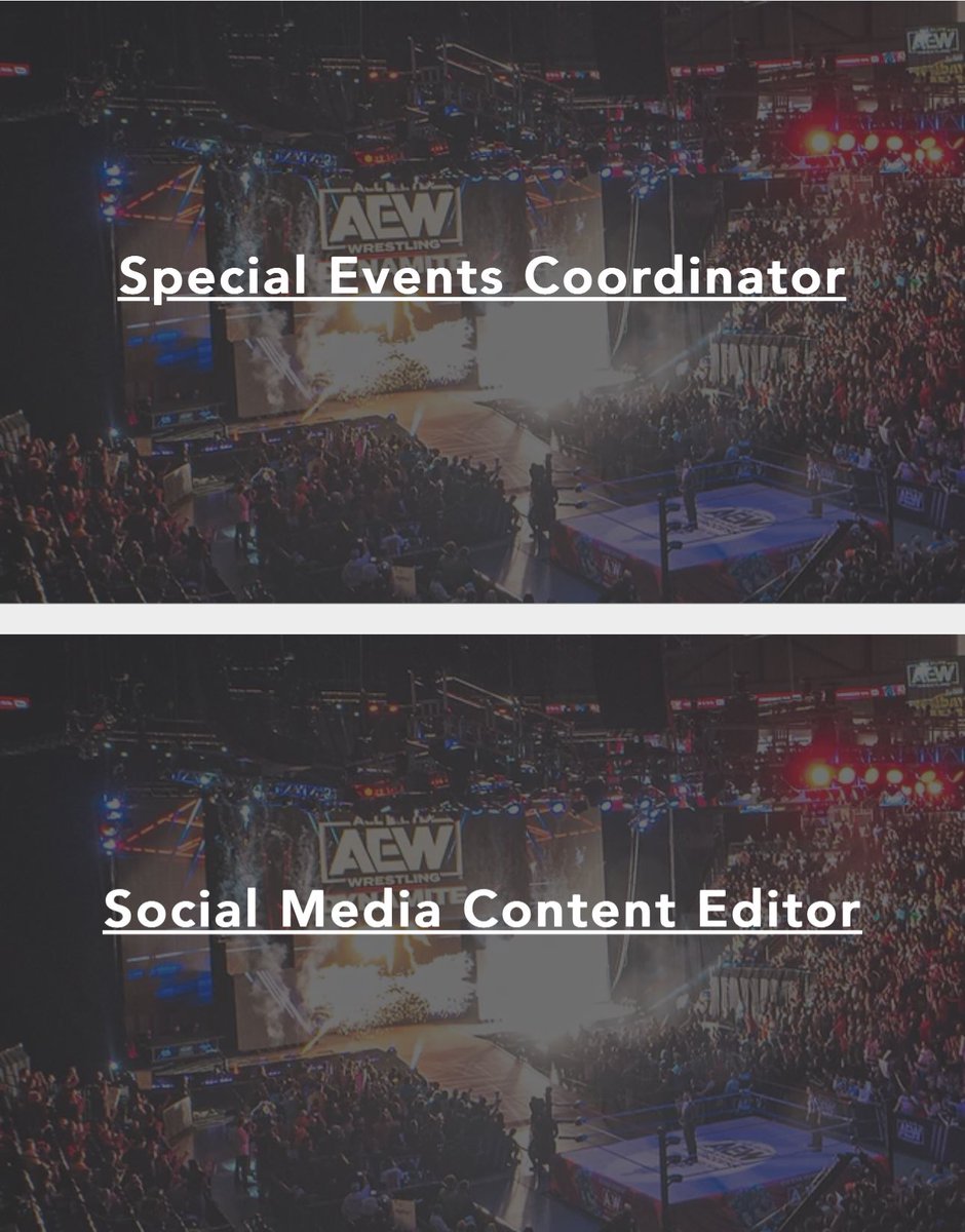 DailyOoze's tweet photo. Yo @TonyKhan @AEW I can work all 3 of these positions and more…

can someone please give me a chance! https://t.co/sUmcfGxwrq
