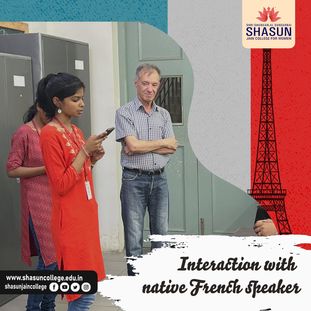 ShasunW's tweet image. Interactive Session with Native French Speaker.💐 Thank you Sir for taking the time to attend the Session. Your presence was greatly appreciated and Your input was highly valued.👍🏻

#french #frenchspeakers  #frenchlanguage  #womeneducation #shasunjaincollege #lifeatshasun