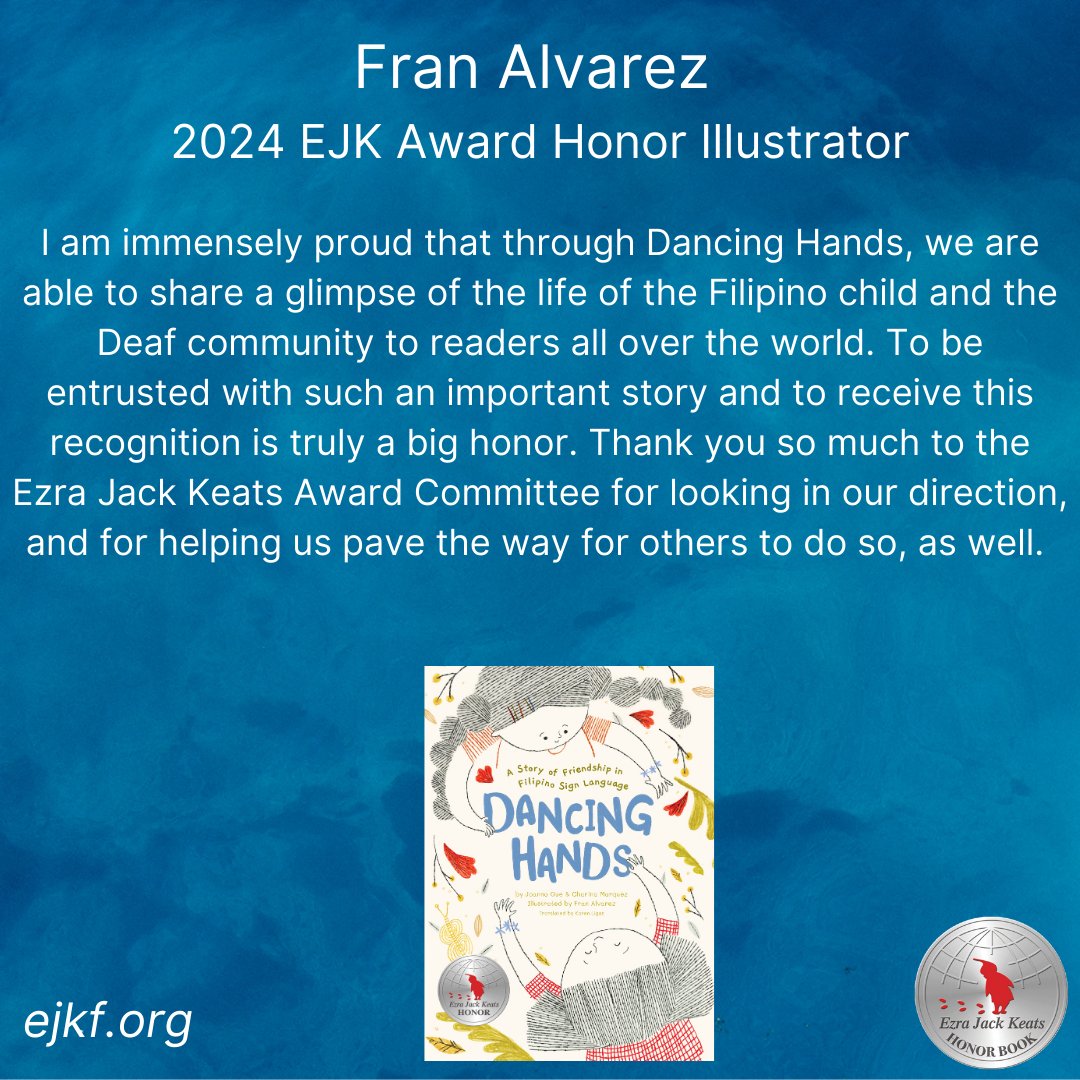 francesalvarez.com @EJKeats @degrummond @SouthernMissCBF @ChronicleBooks @ChronicleKids #TheSnowyDay #EJKAward #EzraJackKeats