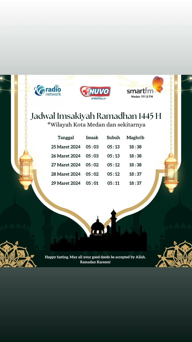Semangat berpuasa ya Smart Listener...