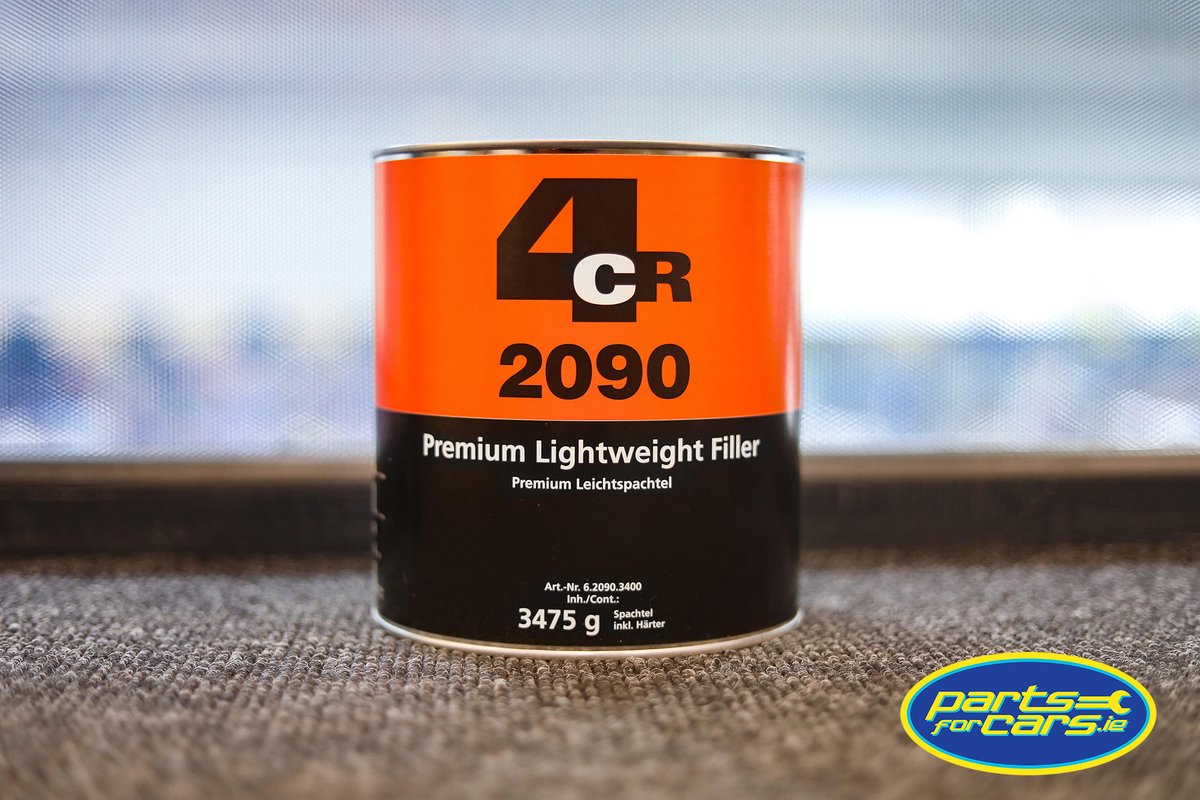 Need filler? 4CR Premium Lightweight Filler is a 2k low viscous polyester filler with excellent adhesion &amp; easy sanding after a short drying time.

More Info: bit.ly/3cIUiza
☎️ Blanch - 01 897 9777
☎️ Rathgar - 01 490 9550
☎️ Greenhills - 01 409 0880