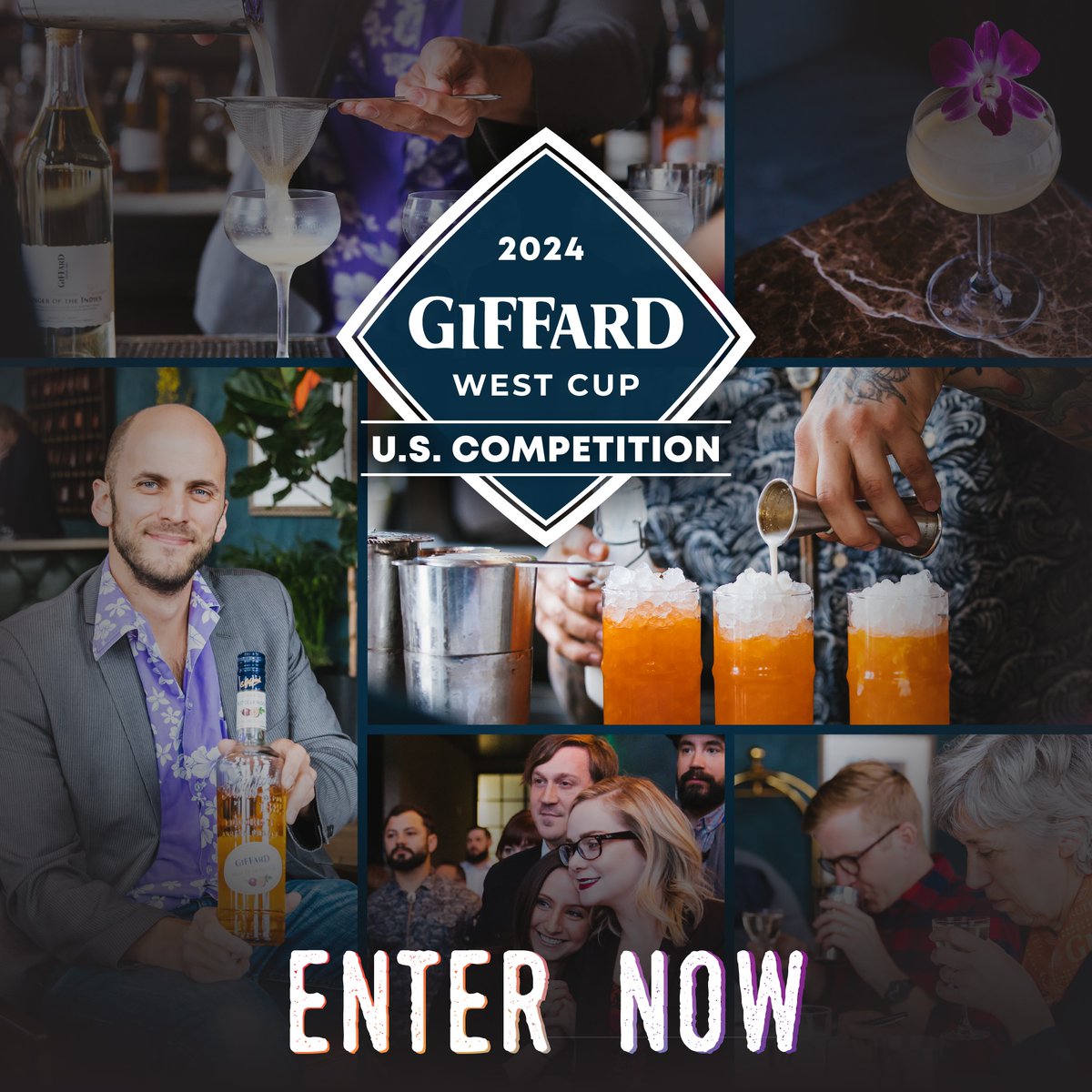 Calling all U.S. bartenders! 🚨

Enter the Giffard West Cup 2024 U.S. Competition The Art of Balance, create a cocktail inspired by an activity that helps you maintain balance in your life. bit.ly/giffardWestCup…

#GiffardWestCup2024
#MakeItWithGiffard
#WhatsOnYourBackBar
