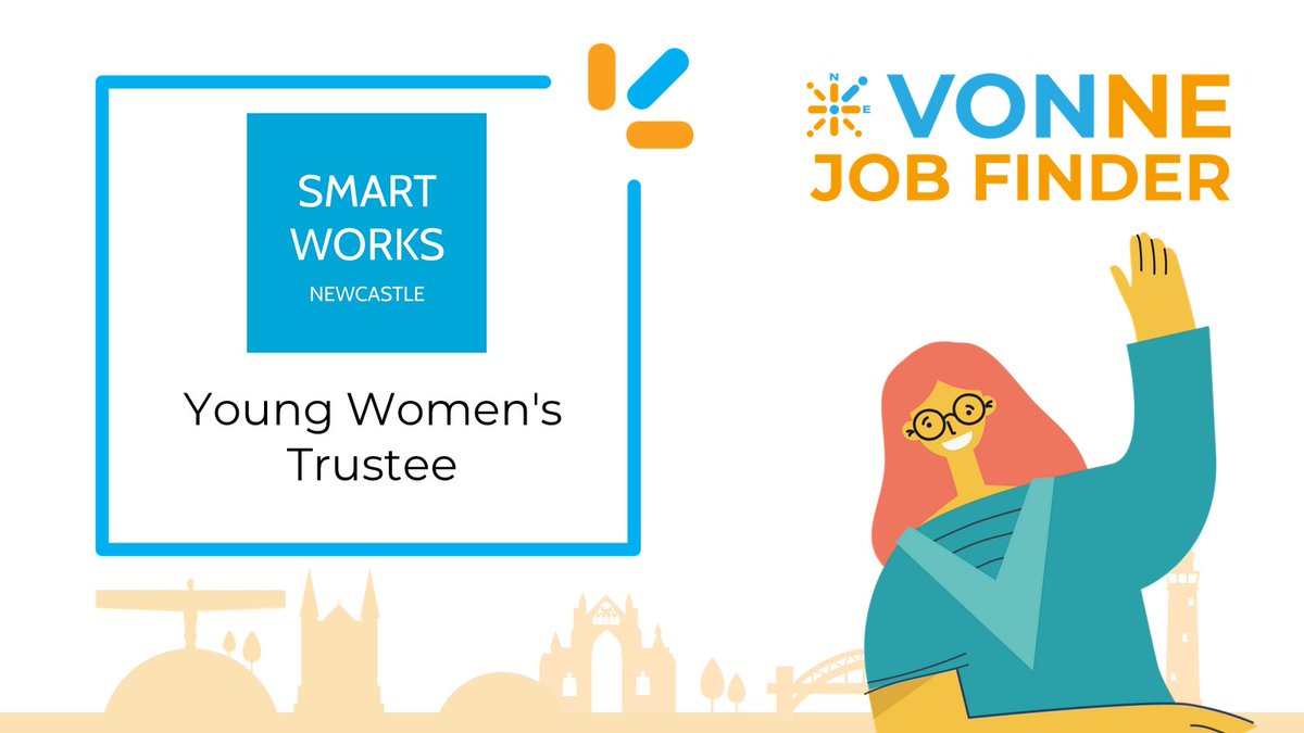 Young Women's Trustee, @SmartWorksNCL 

vonne.org.uk/vonne-jobs-det…

#CharityJobs #CharityTrustees #NorthEastJobs #Newcastle #TrusteeRole