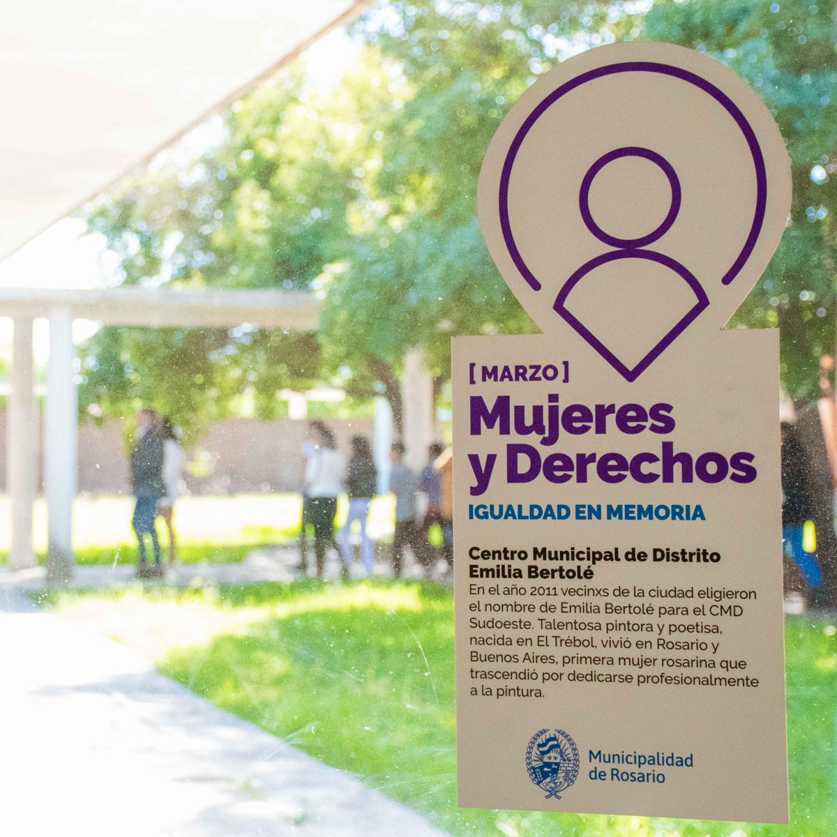 igualdadros's tweet photo. La Dirección General de Derechos Humanos y Memoria señalizó espacios que recuerdan a mujeres y disidencias que dejaron su huella en la ciudad, marcas de sus luchas por derechos, y que hoy merecen que volvamos a recorrer 🙌 https://t.co/p4zM8cBZCp