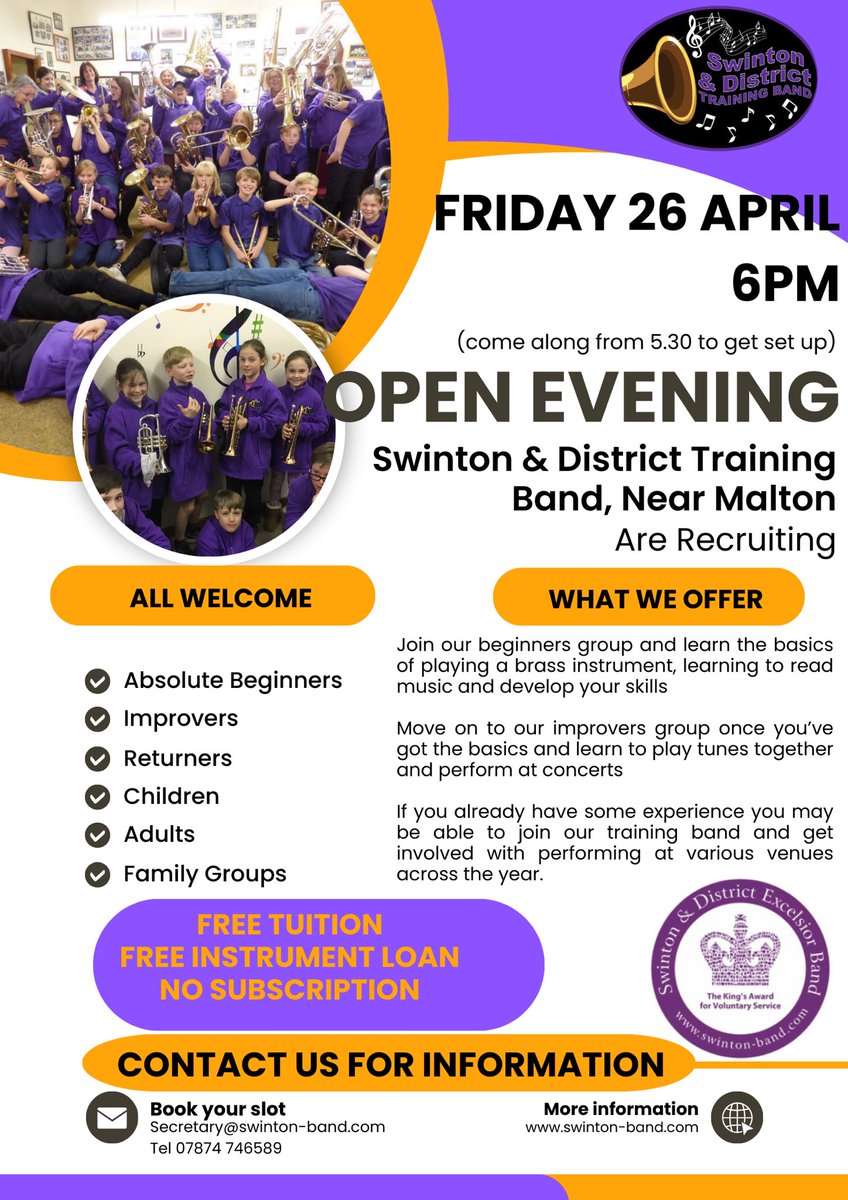 Swinton and District Excelsior Band tweet media