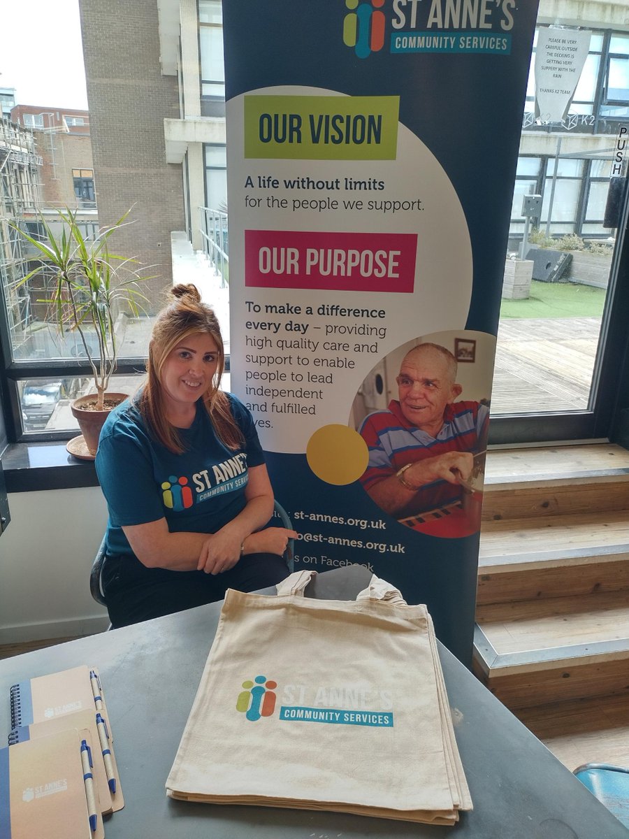 Our #Hull Outreach team is networking today at the K2 building in the city. They are proudly sharing the great work we do to support clients in Hull. #care #support #charity #team #networking