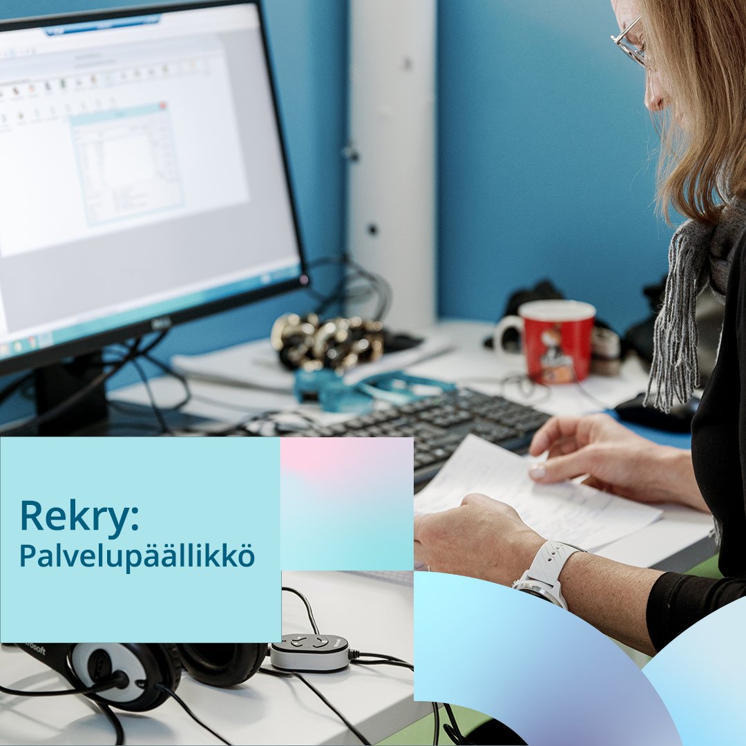 Oletko sinä mukavan ja osaavan asiantuntijajoukkomme puuttuva palanen? Haemme IT-palvelunhallintaa ymmärtävää ja toimeen tarttuvaa palvelupäällikköä. DL 19.4.,käsittelemme hakemuksia jo hakuaikana.

Lue lisää! 👇
hubs.la/Q02qV4YF0

#rekry #AvoinTyöpaikka #palvelupäällikkö