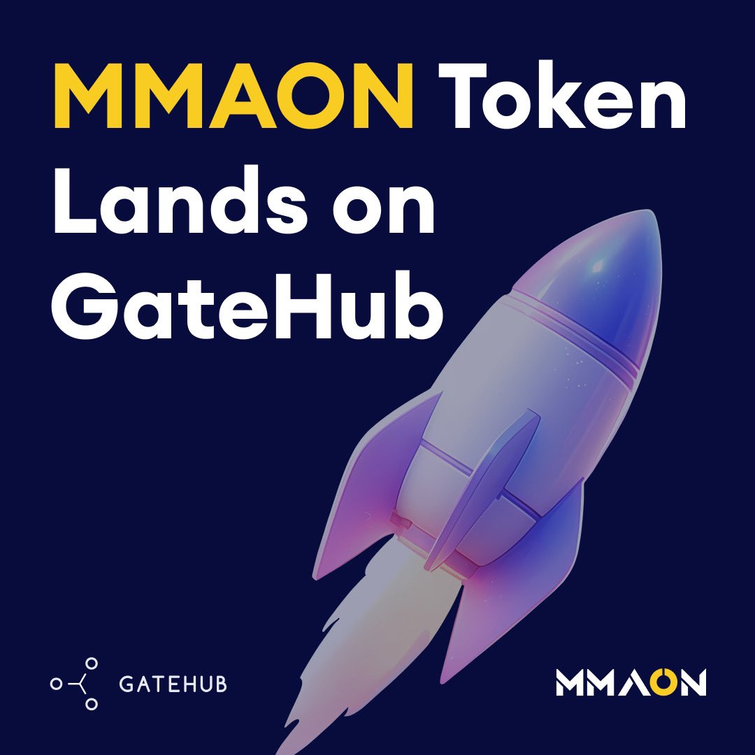 MMAON Token Lands on Gatehub, Expanding Reach and Accessibility MMAON, the native token of the combat sports platform, is pleased to announce listing on Gatehub, a leading digital asset custodian and gateway platform.