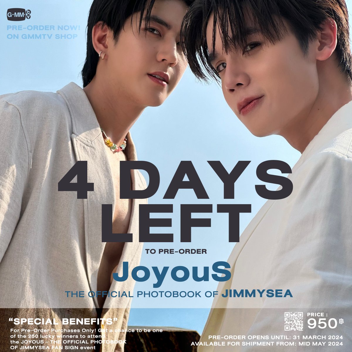 Only 4 days left to pre-order the JOYOUS | THE OFFICIAL PHOTOBOOK