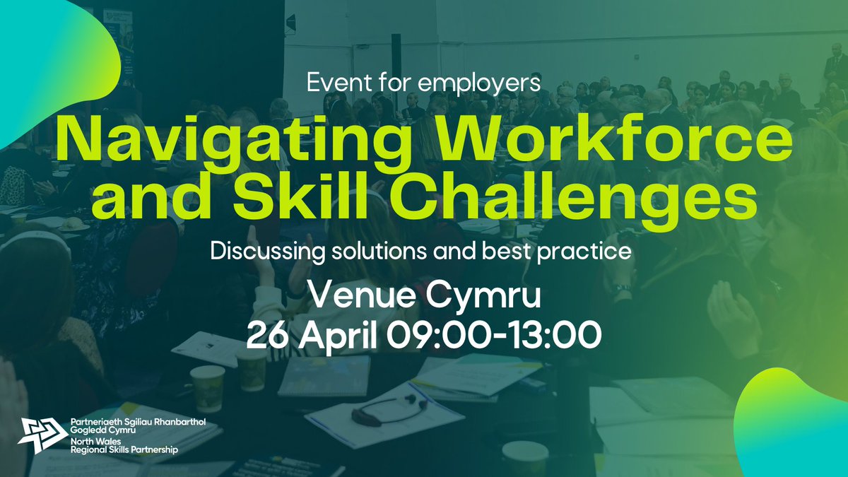 📢 📢 Calling employers! Do you need support with finding, developing, and retaining talent? @SkillsNWales is hosting an event to help businesses and organisations address these challenges. For more: ow.ly/Sf5850R38Nn