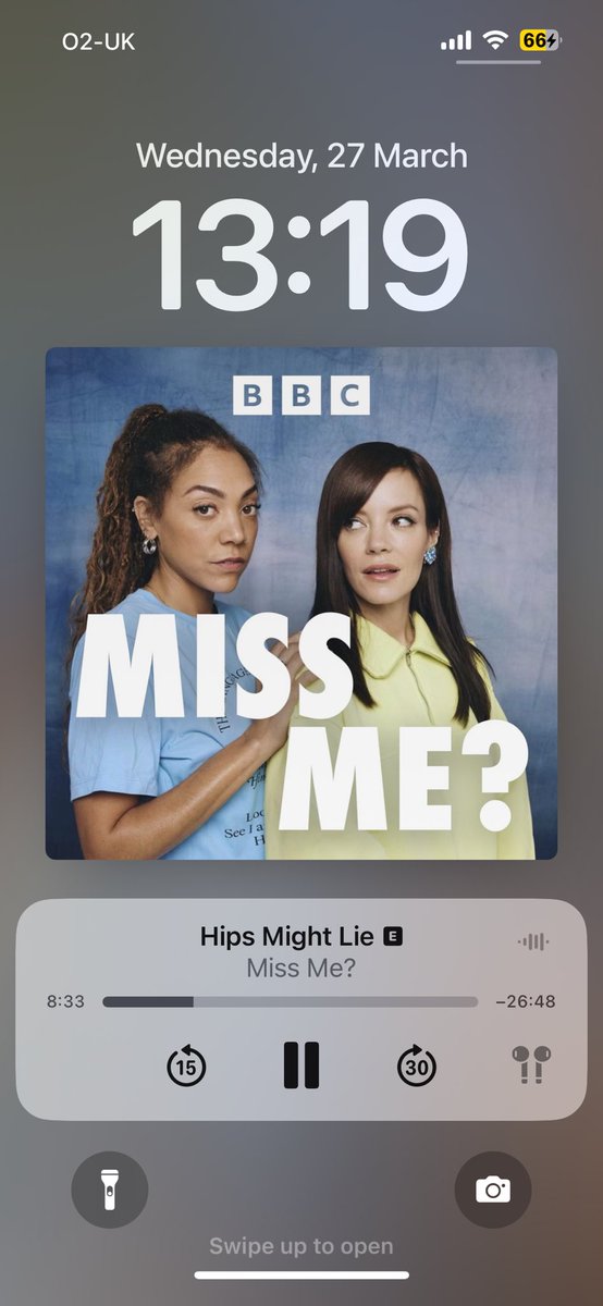 I’ve found my new favourite podcast! I’m only 8 minutes into the first episode and I’m already loving it 😂 @miquitaoliver @lilyallen