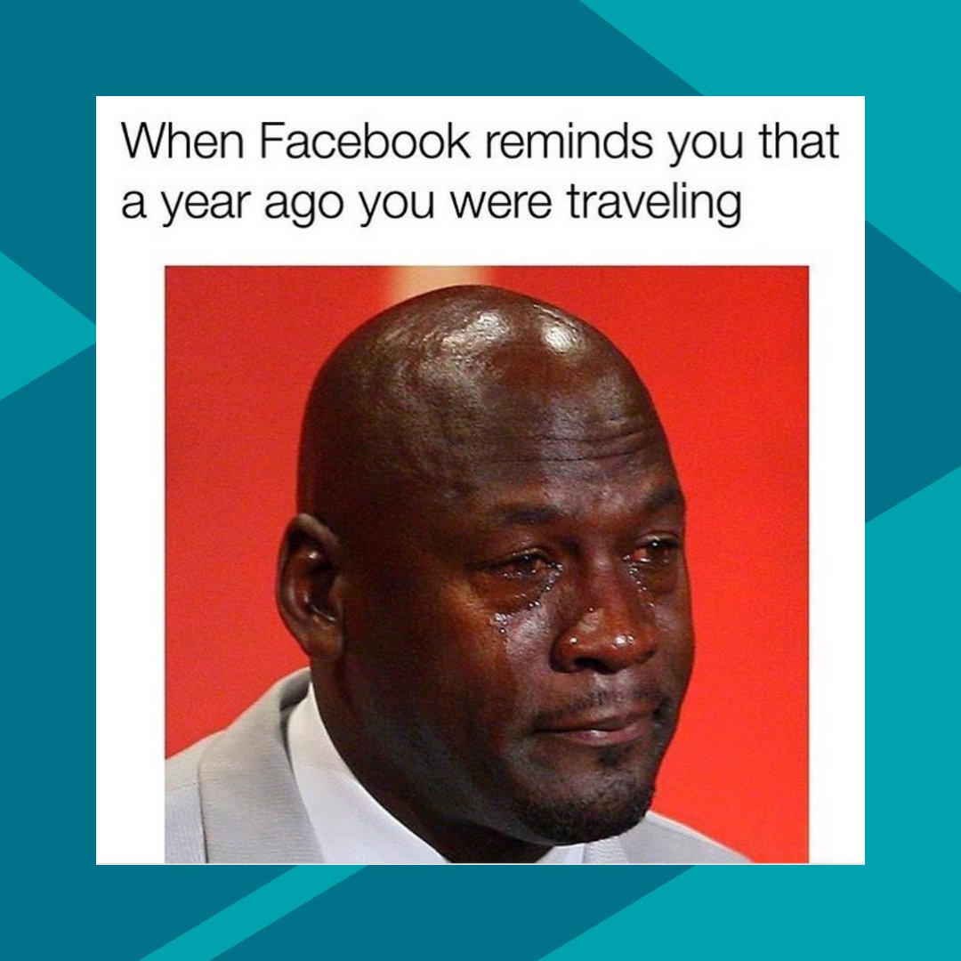 That just means that it's time to book another vacation 🤷‍♀️ bit.ly/3vdWcE4 

#travelmeme #travelmemories