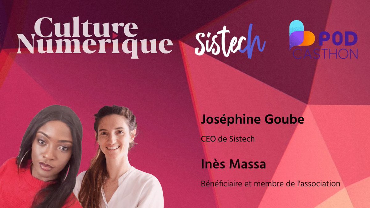 (#WoGiTech/#WomenInTech) Podcasthon : @SistechGlobal, l'émancipation des femmes réfugiées par la tech et le numérique

v/@siecledigital - buff.ly/3xlMv71
👋 @SANDDELA @tewoz @Dassoniou