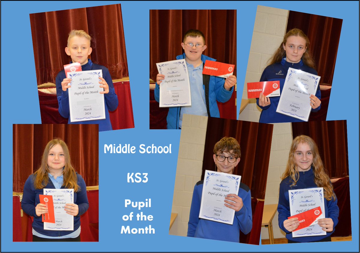 Well done to all our Key Stage 3 pupils who received their pupil of the Month Certificates. Many thanks again to The Pizza Company @Company_Pizza for the pizza vouchers for our students to enjoy.