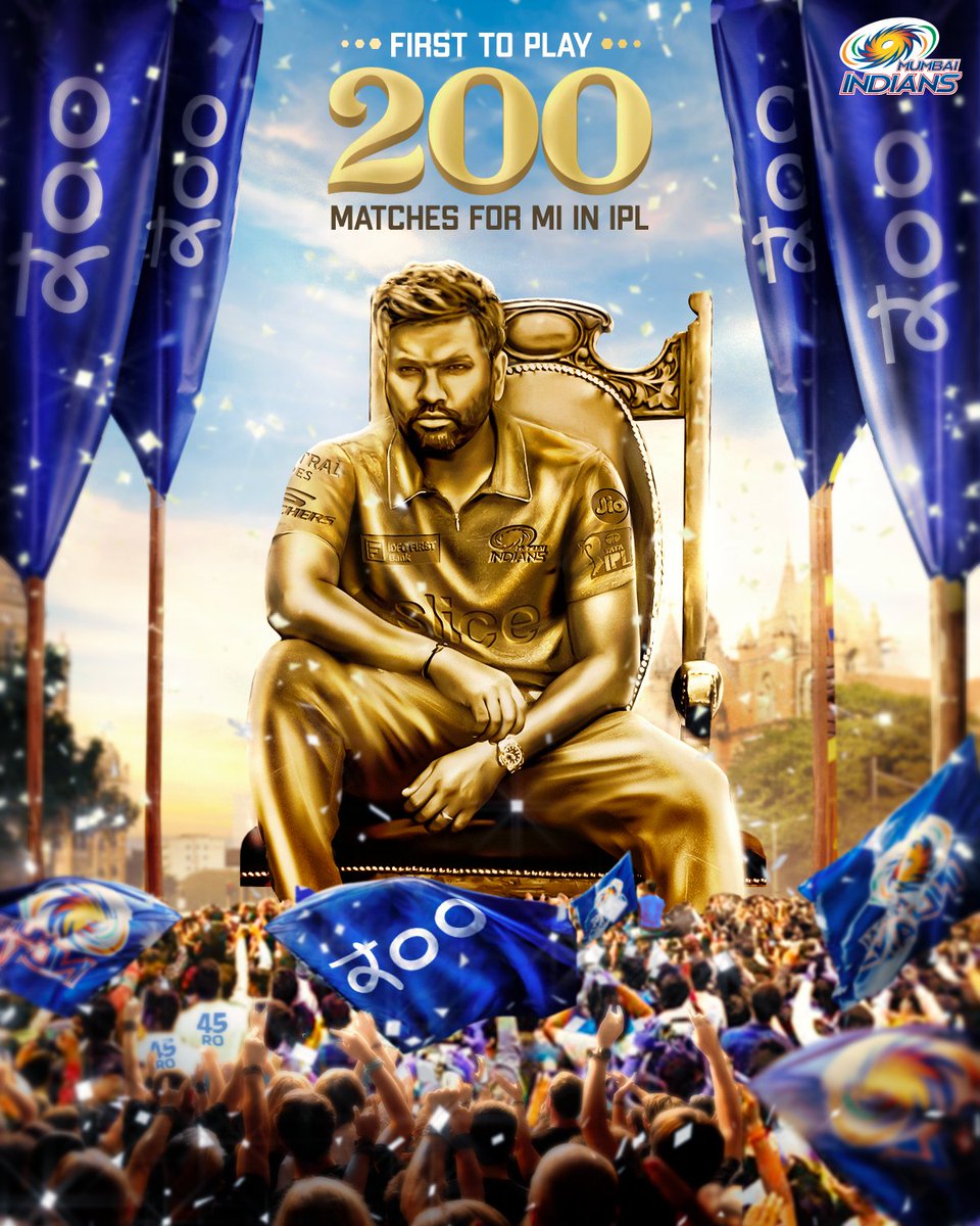 mipaltan's tweet photo. 𝗢𝗡𝗘 &amp; 𝗢𝗡𝗟𝗬 - 𝐑𝐎𝐇𝐈𝐓 𝐒𝐇𝐀𝐑𝐌𝐀 🫡

#MumbaiMeriJaan #MumbaiIndians #SRHvMI | @ImRo45 https://t.co/qjfb63N1Pe